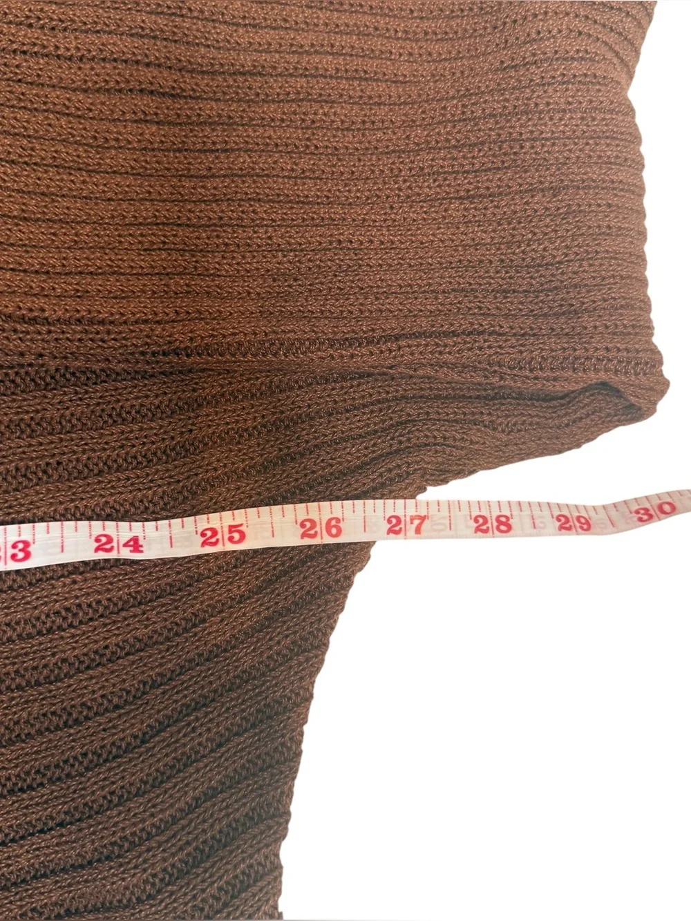Free People Beach Imogene Sweater Pant Set Medium Cigar Brown Cotton Ribbed Knit - Picture 4 of 12